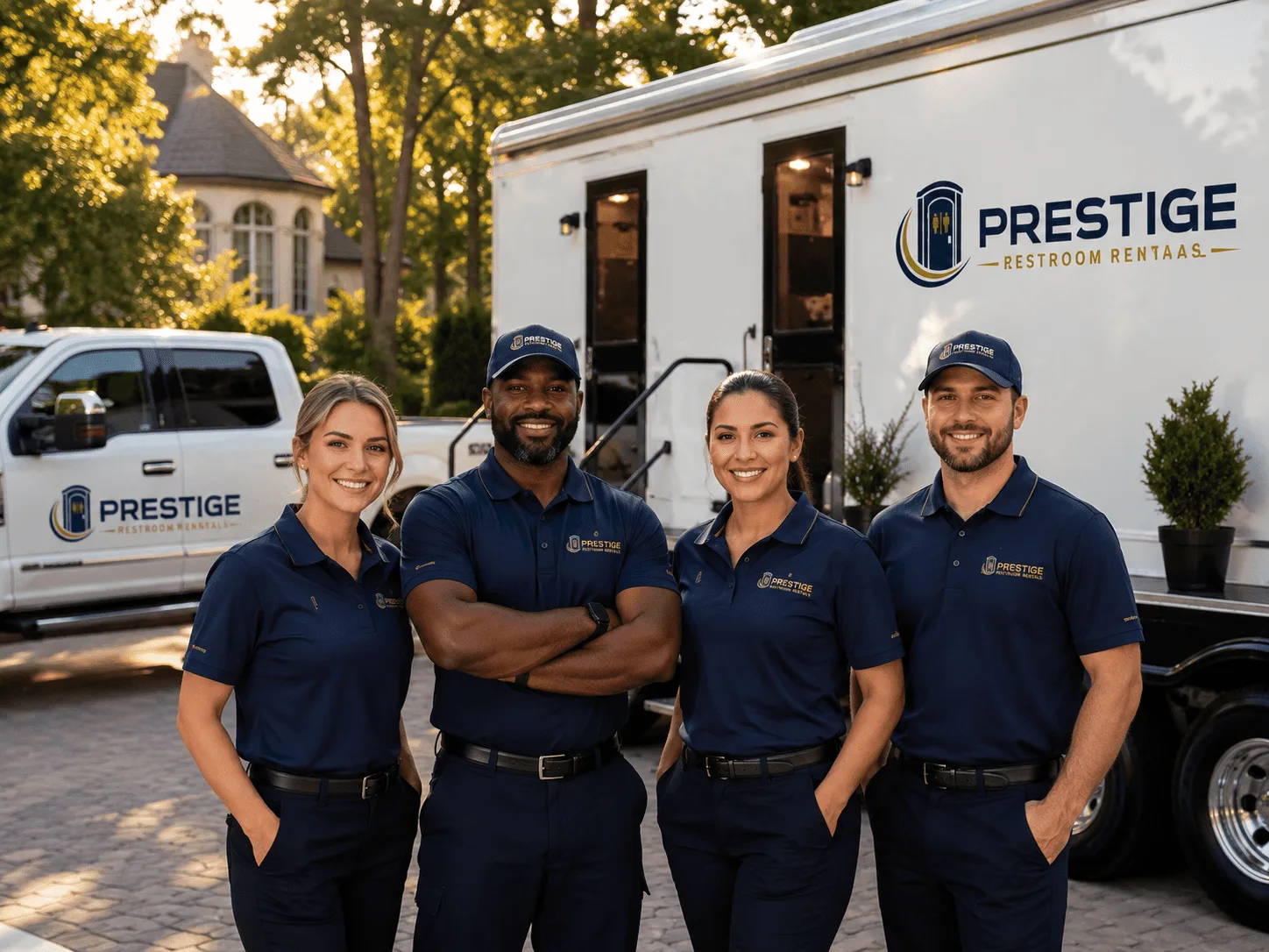 Trusted Luxury Portable Restrooms company in Mount Vernon, TX